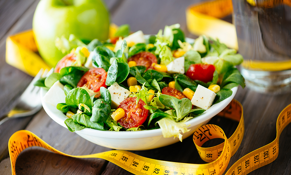 Fitness healthy salad