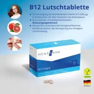 MensSana B12 lingua (90 Lutschtabletten) | Benefits