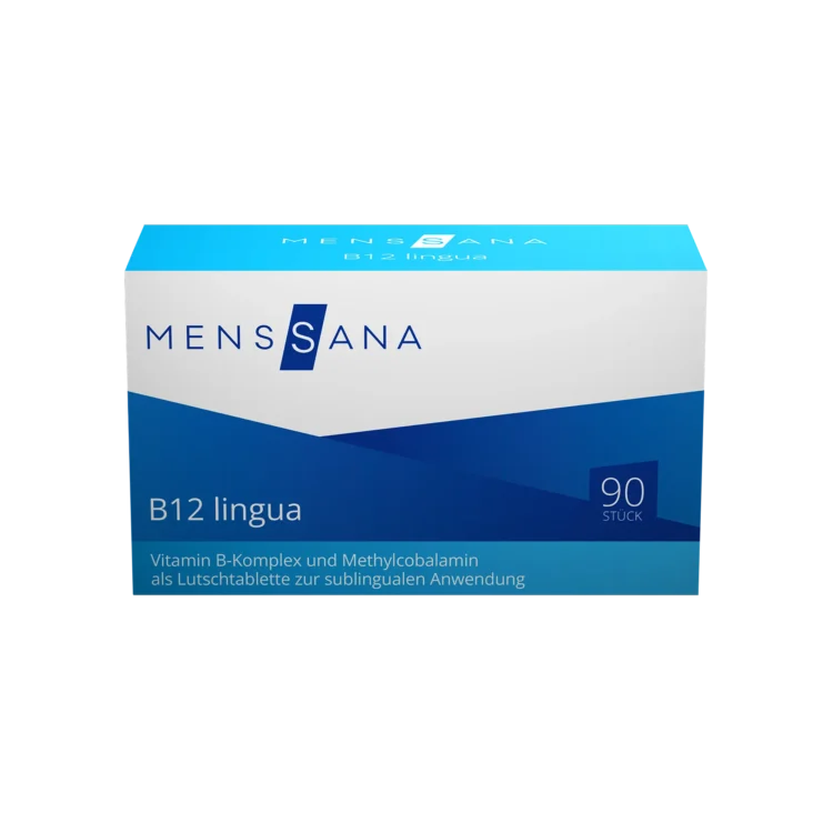 MensSana B12 lingua (90 Lutschtabletten) | Vorne