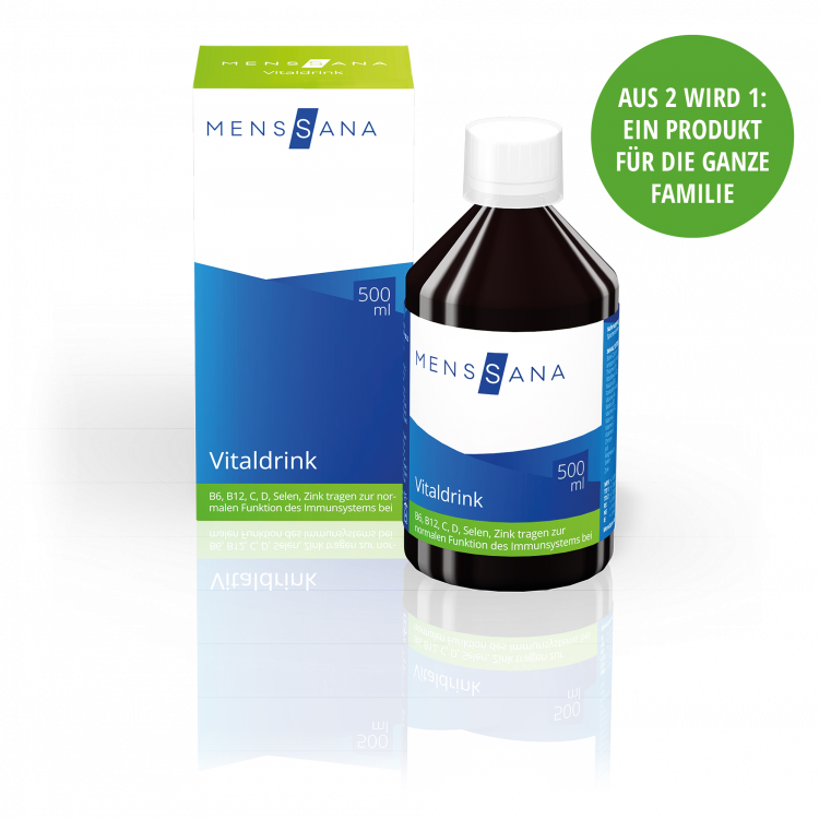 Vitaldrink (500 ml) Titelbild Neu 2 | MensSana OnlineShop