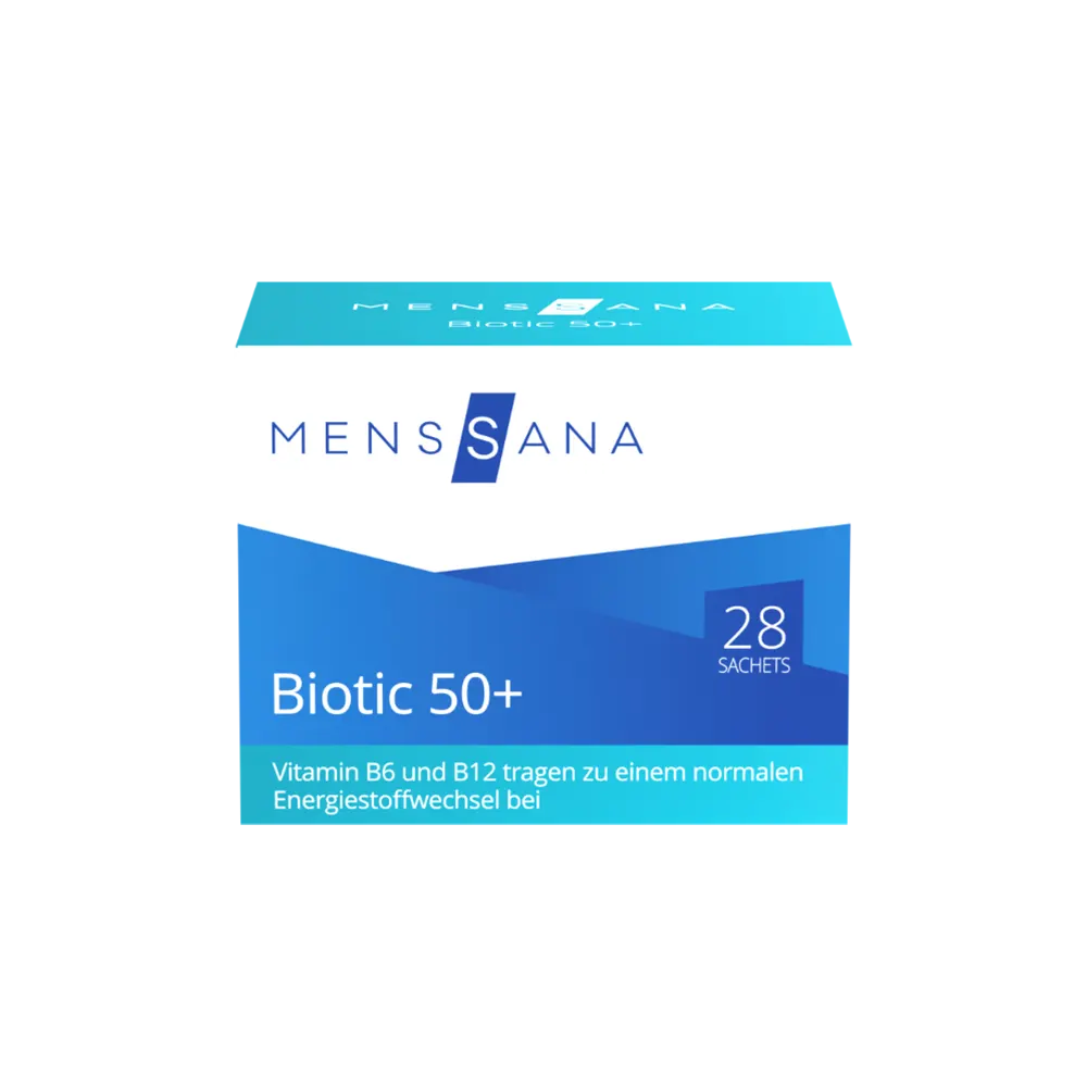 MensSana Biotic 50+ (28 Sachets) | Titelbild