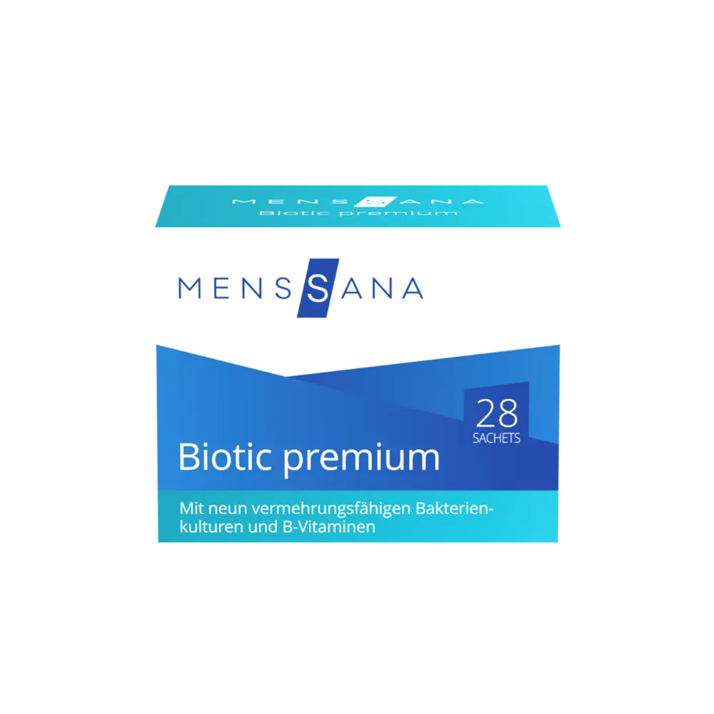 MensSana Biotic premium (28 Sachets) | Titelbild