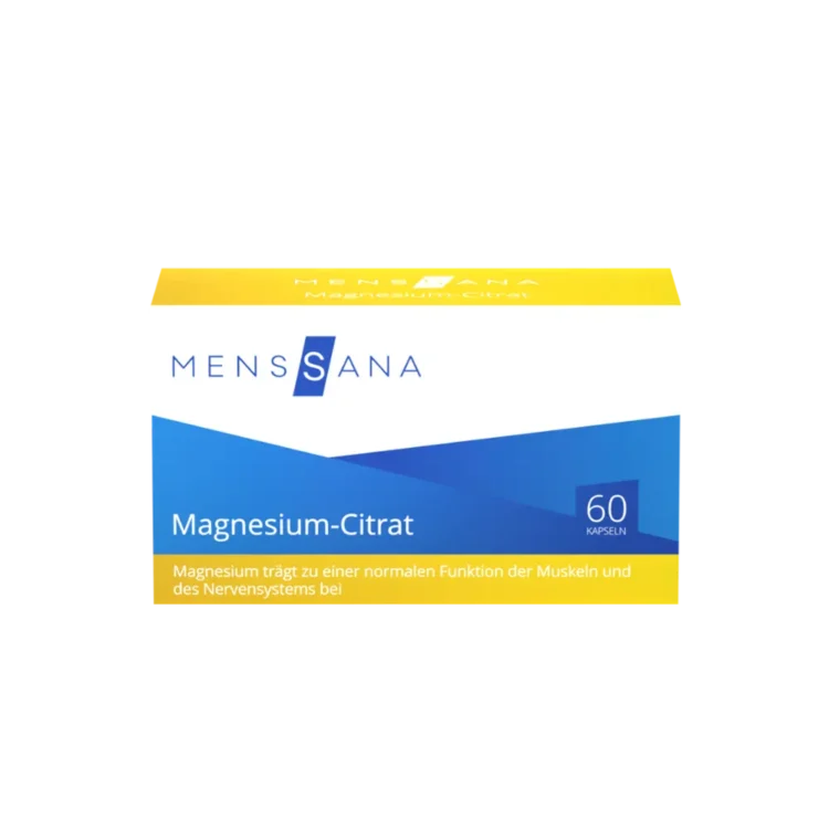 MensSana Magnesium-Citrat (60 Kapseln) | Titelbild