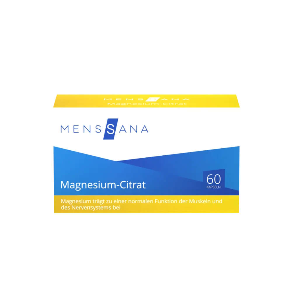 MensSana Magnesium-Citrat (60 Kapseln) | Titelbild