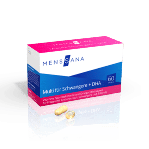 MensSana Multi für Schwangere + DHA (60 Kapseln) | Titelbild
