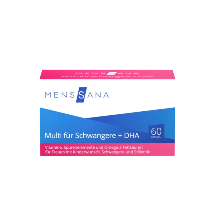 MensSana Multi für Schwangere + DHA (60 Kapseln) | Titelbild