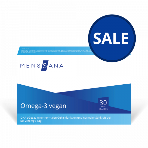 Omega-3 vegan SALE Titelbild | MensSana OnlineShop