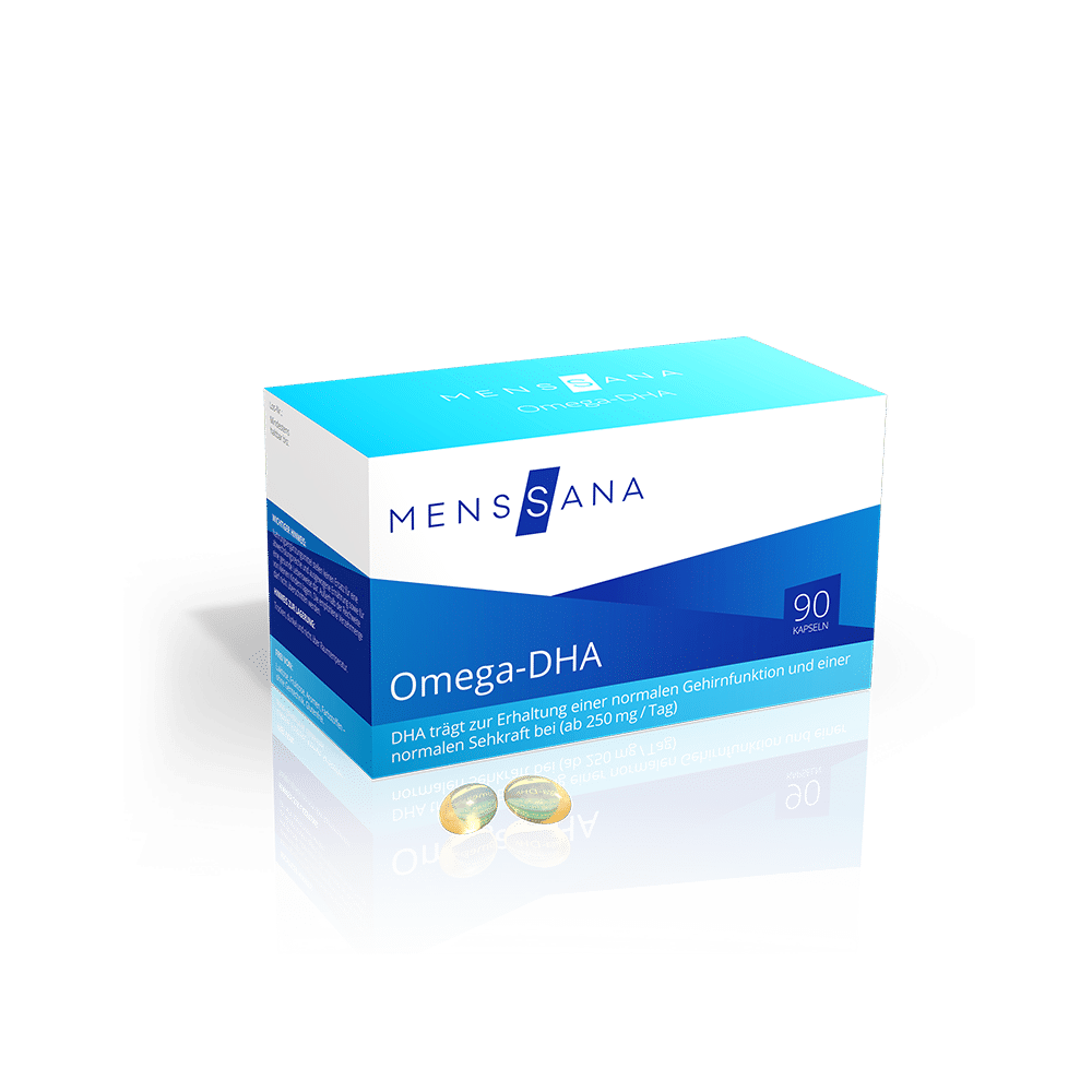 Omega-DHA (90 Kapseln) Titelbild | MensSana OnlineShop