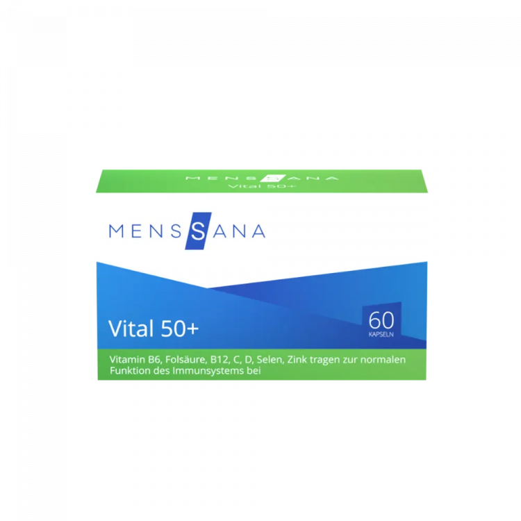 MensSana Vital 50+ (60 Kapseln) | Titelbild