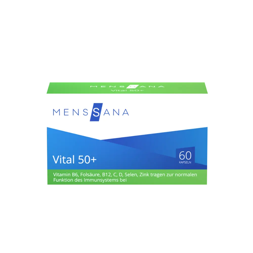 MensSana Vital 50+ (60 Kapseln) | Titelbild