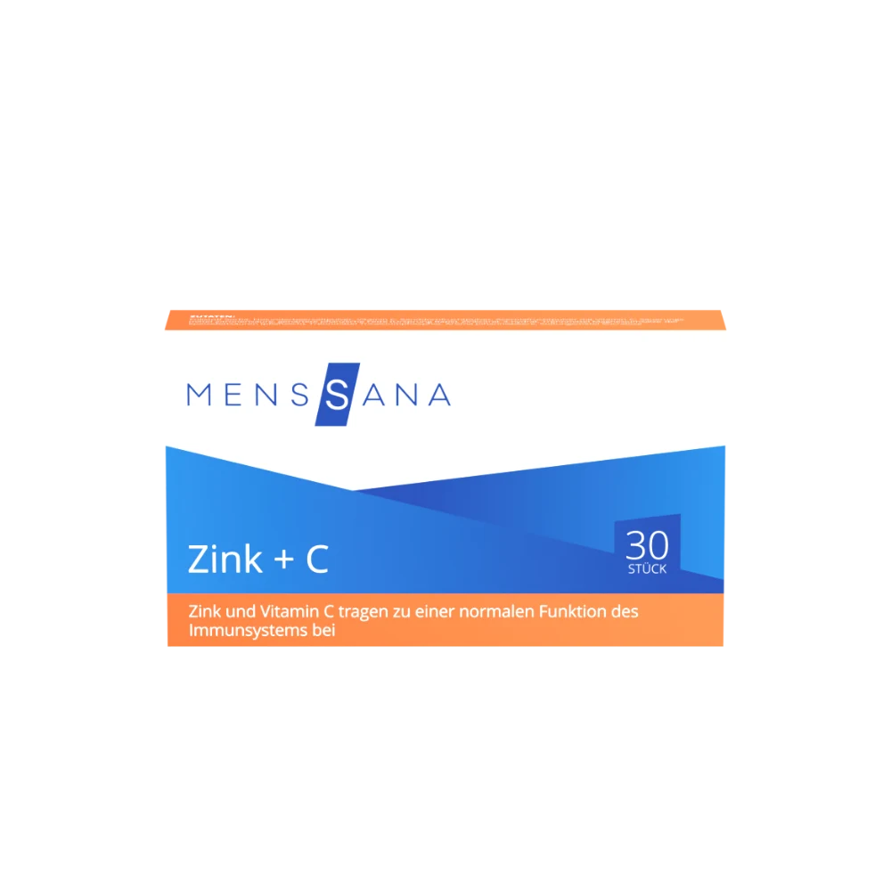MensSana Zink + C (30 Lutschtabletten) | Titelbild