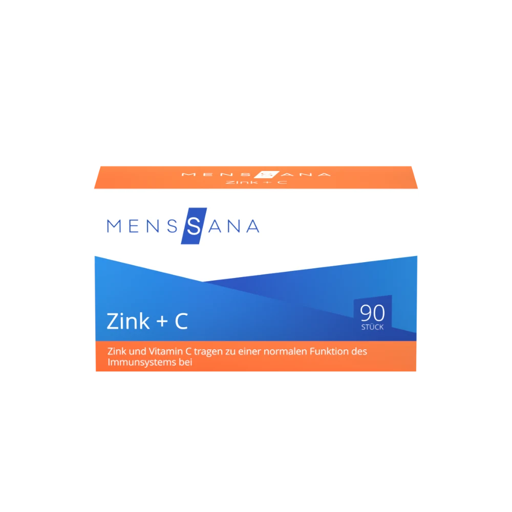 MensSana Zink + C (90 Lutschtabletten) | Titelbild